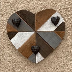 Decorative Heart With Hooks